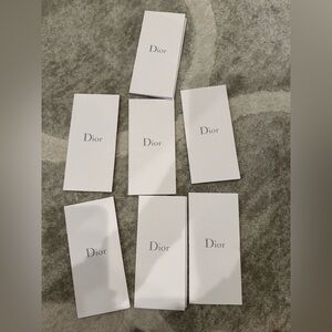 7 X Dior small receipt holder